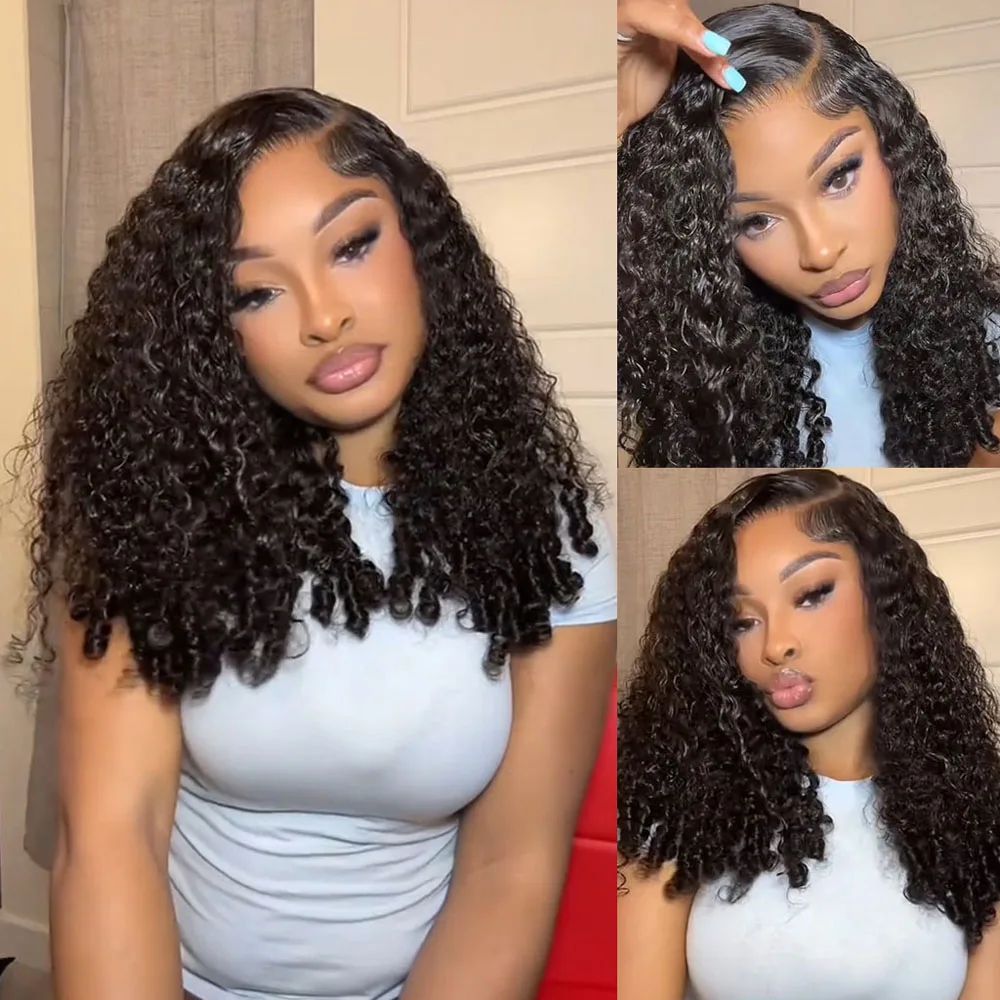 30 40 Inch Burmese Curly Lace  - đánh giá và giá Hd Lace Frontal Wig Human Hair Pre Plucked