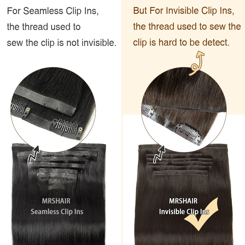 Invisible PU Clip In Hair Exte - đánh giá và giá Invisible Tape In Extensions Real Hair