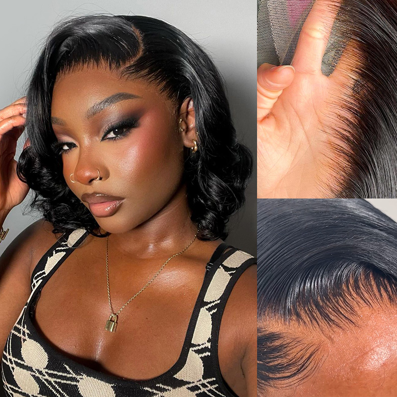 250% Density Human Hair Body W - đánh giá và giá Hd Lace Frontal Wig Human Hair Pre Plucked