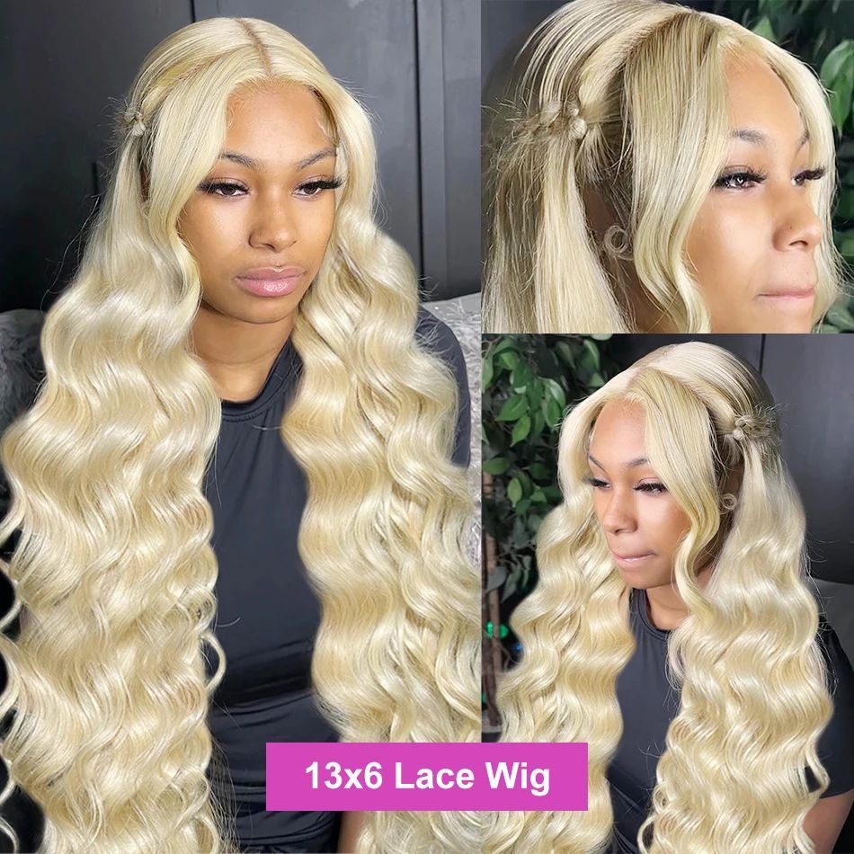 13x6 613 Blonde HD Lace Front  - đánh giá và giá 613 Blonde Body Wave Lace Front Wig