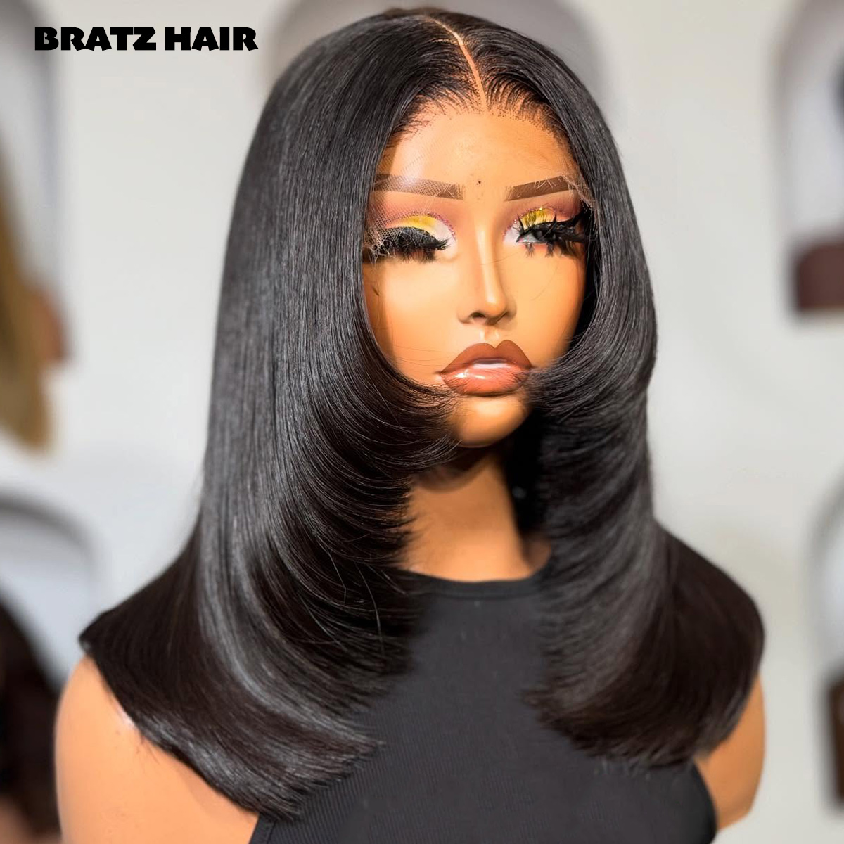 Super Double Drawn Layered Cut - đánh giá và giá Glueless Wear And Go Human Hair Wig