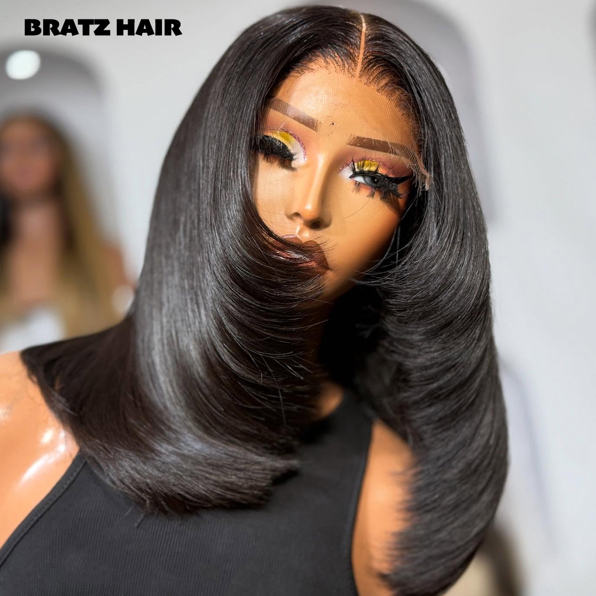 Super Double Drawn Layered Cut - đánh giá và giá Glueless Wear And Go Human Hair Wig