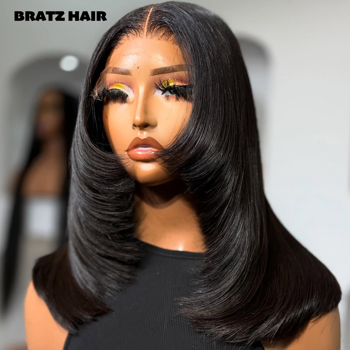 Super Double Drawn Layered Cut - đánh giá và giá Glueless Wear And Go Human Hair Wig