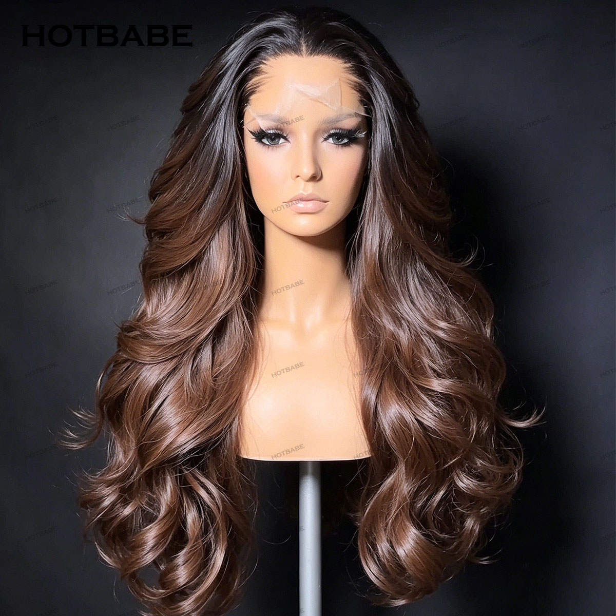 Glueless Wigs Human Hair 1B/4  - đánh giá và giá Glueless Wear And Go Human Hair Wig