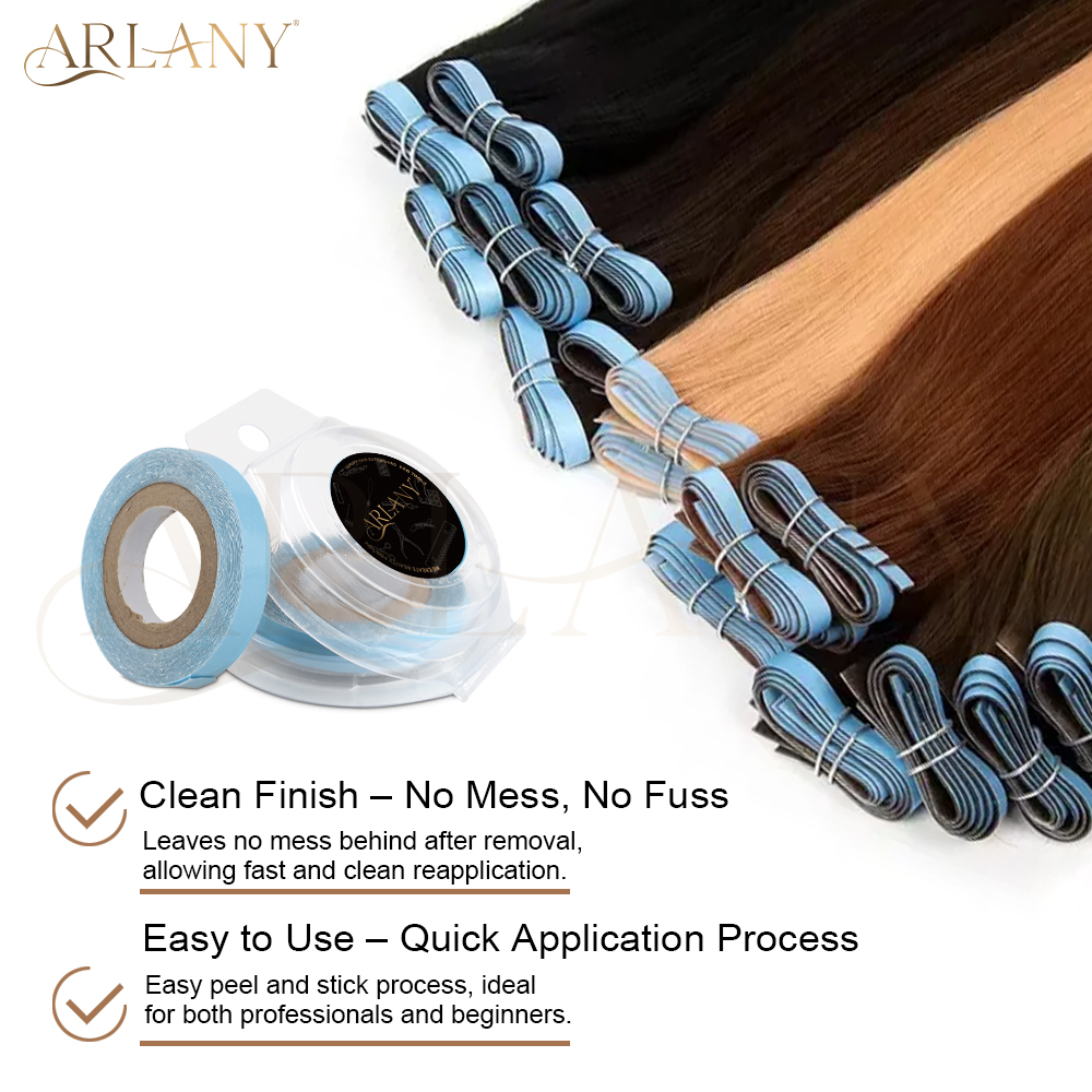 ARLANY 3Yards Double Sided Tap - đánh giá và giá Hair Bundles
