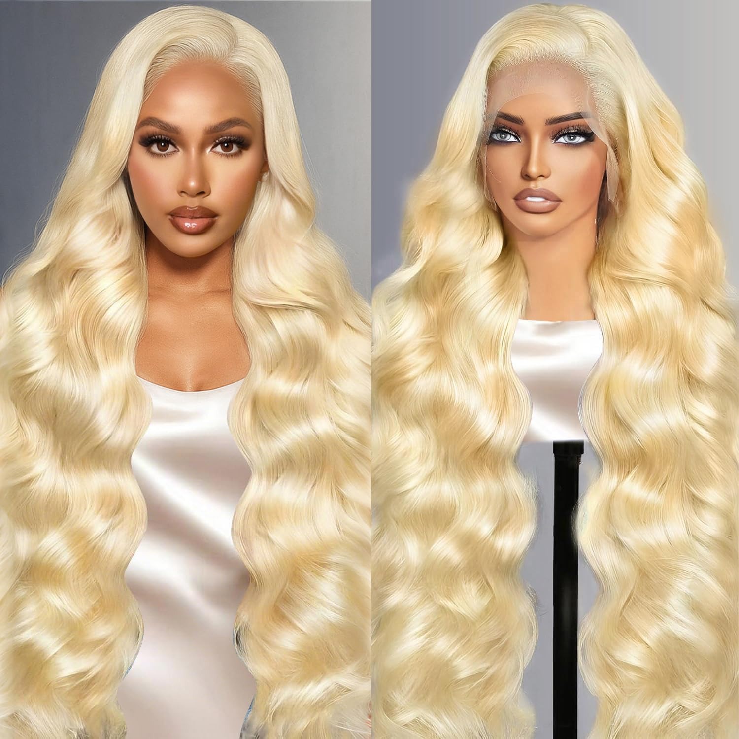 13x4 Lace Front Wig Human Hair - đánh giá và giá 613 Blonde Body Wave Lace Front Wig
