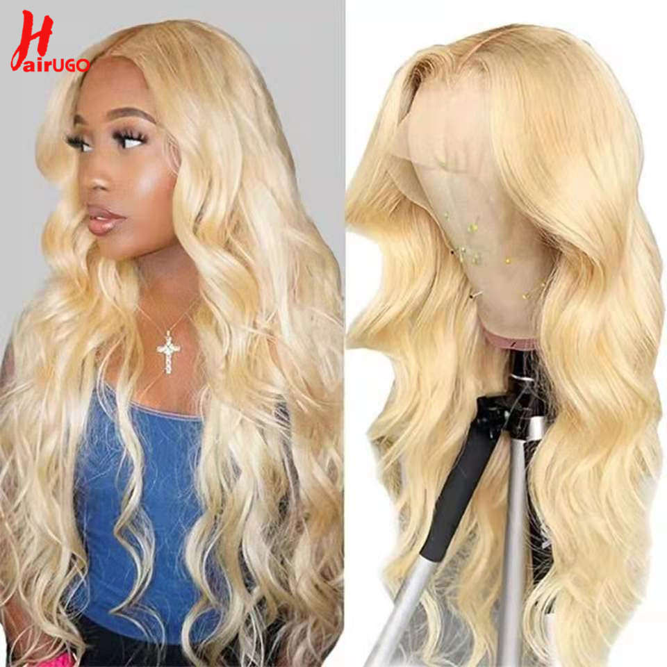 HairUGo 613 Blonde 13x6 Body W - đánh giá và giá 613 Blonde Body Wave Lace Front Wig