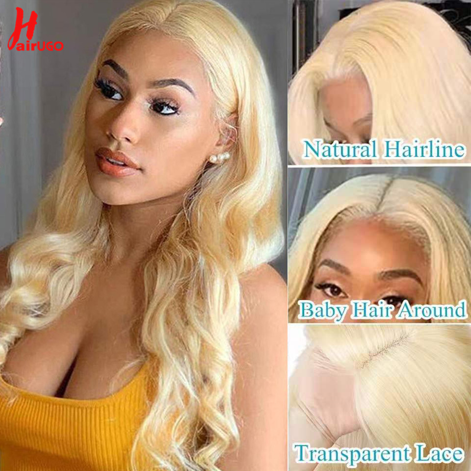 HairUGo 613 Blonde 13x6 Body W - đánh giá và giá 613 Blonde Body Wave Lace Front Wig