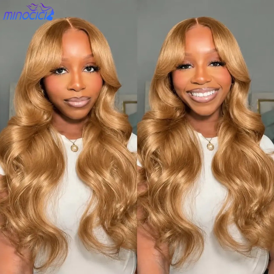 Honey Blonde Wig Body Wave 13x - đánh giá và giá Hd Lace Frontal Wig Human Hair Pre Plucked