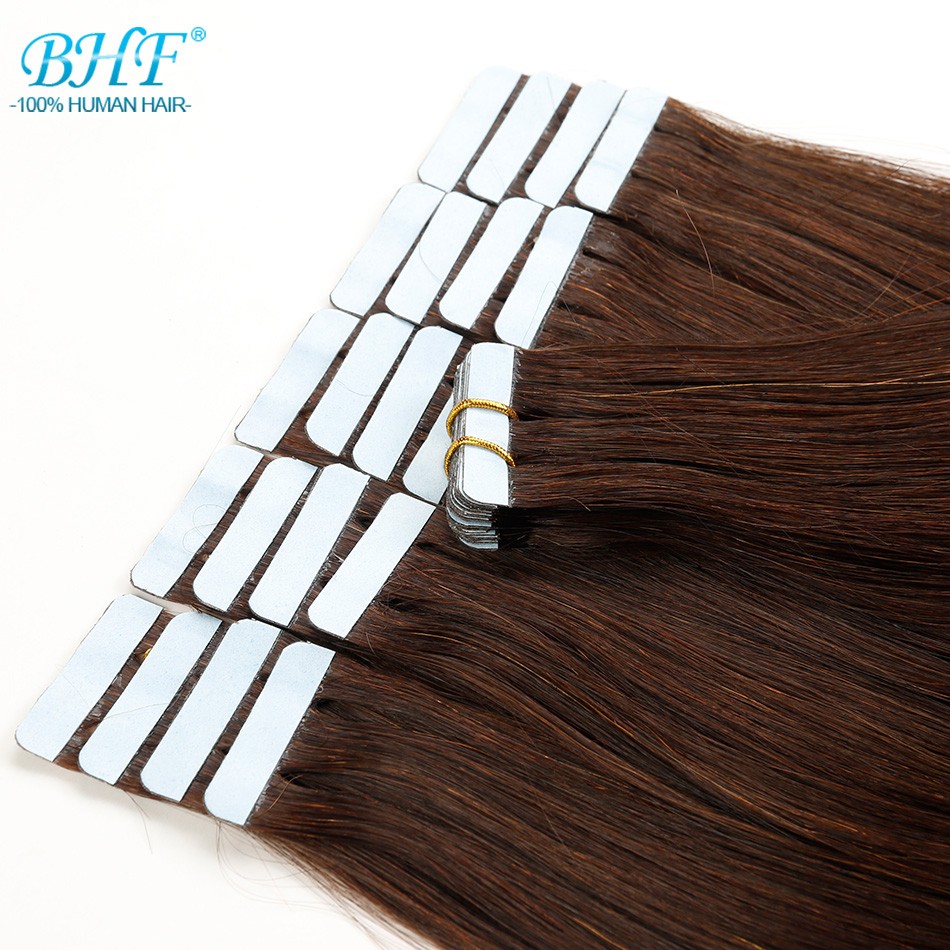 BHF Tape In Hair Extensions St - đánh giá và giá Invisible Tape In Extensions Real Hair